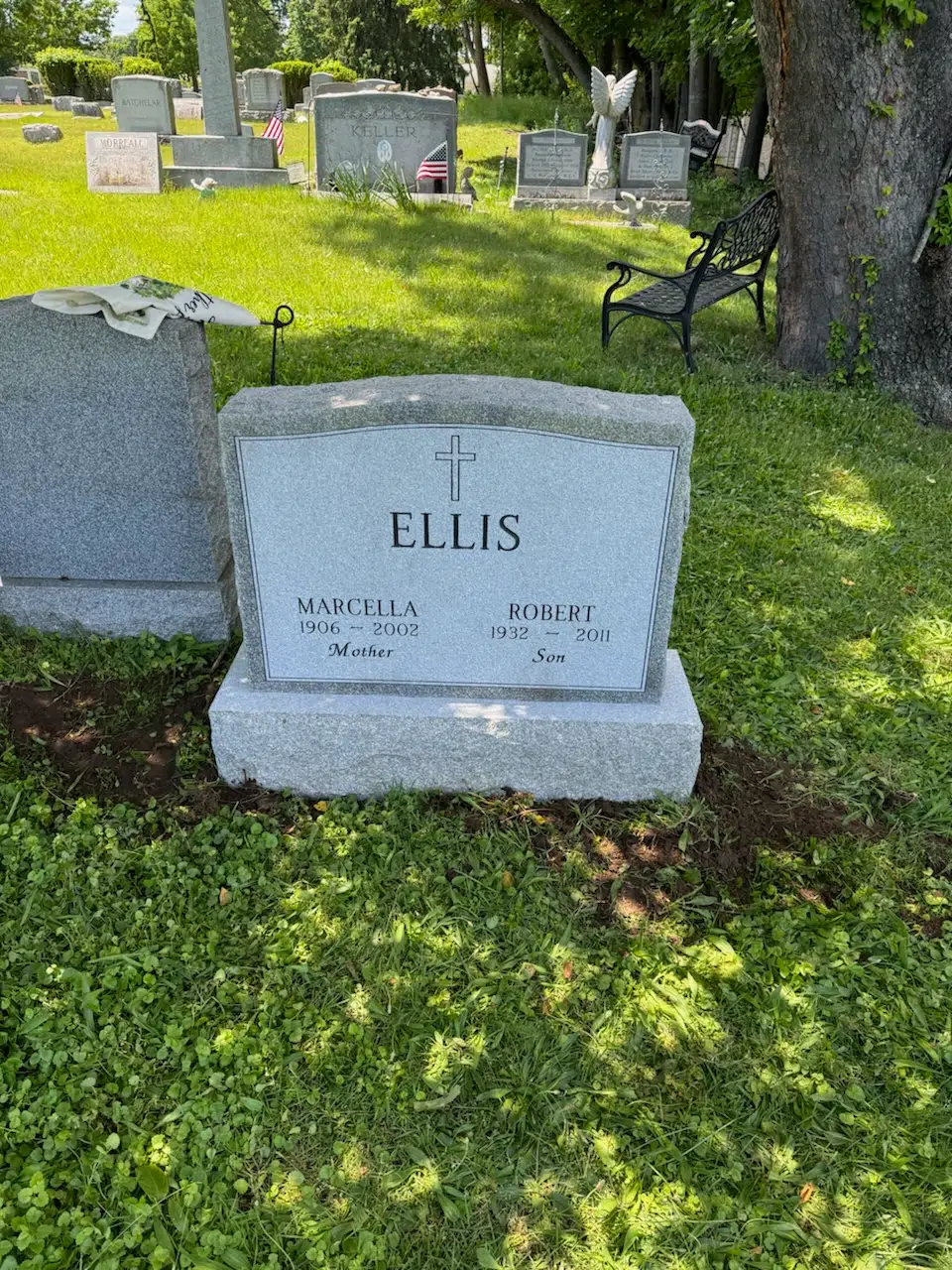 Granite Pillow Headstone hand-carved by Pillow Headstone Guide in NJ — image 4